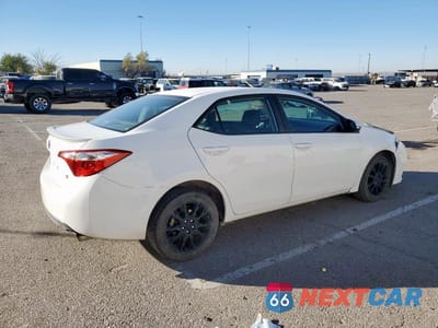 Trzecie zdjęcie samochodu z tyłu: 2016 TOYOTA COROLLA L VIN:2T1BURHE0GC522242 - miniatura