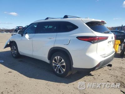 Drugie zdjęcie samochodu z przodu: 2020 TOYOTA HIGHLANDER HYBRID XLE VIN:5TDGBRCH2LS502816 - miniatura