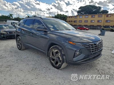Czwarte zdjęcie samochodu z boku: 2023 HYUNDAI TUCSON LIMITED VIN:5NMJECAE2PH270780 - miniatura