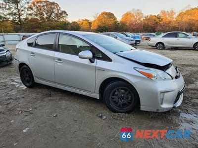 Czwarte zdjęcie samochodu z boku: 2014 TOYOTA PRIUS TWO VIN:JTDKN3DU7E0390532 - miniatura