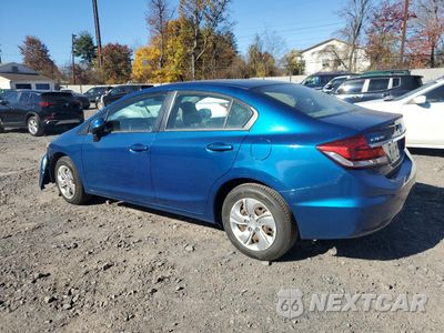Drugie zdjęcie samochodu z przodu: 2013 HONDA CIVIC LX VIN:2HGFB2F52DH603392 - miniatura