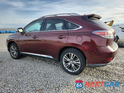 Drugie zdjęcie samochodu z przodu: 2013 LEXUS RX 450H VIN:JTJBC1BA9D2450815 - miniatura