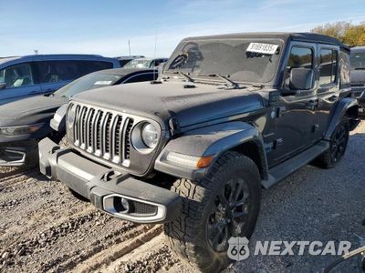 2021 JEEP WRANGLER UNLIMITED SAHARA 4XE 1C4JJXP64MW676989 - główne zdjęcie licytacji z USA - miniatura
