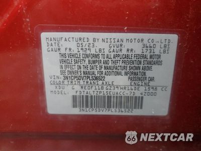 Zdjęcie 13 z 13 samochodu: 2023 NISSAN KICKS SR VIN:3N1CP5DV7PL536522 - miniatura