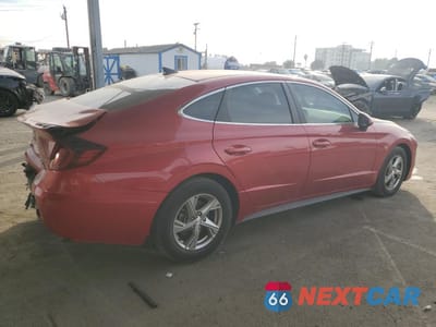Trzecie zdjęcie samochodu z tyłu: 2021 HYUNDAI SONATA SE VIN:5NPEG4JA7MH094242 - miniatura