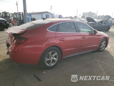 Trzecie zdjęcie samochodu z tyłu: 2021 HYUNDAI SONATA SE VIN:5NPEG4JA7MH094242 - miniatura