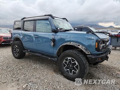 Czwarte zdjęcie samochodu z boku: 2022 FORD BRONCO BASE VIN:1FMEE5BP5NLB36849 - miniatura