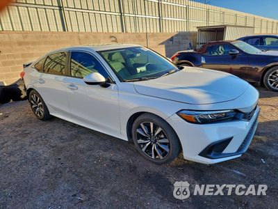 Czwarte zdjęcie samochodu z boku: 2023 HONDA CIVIC EX VIN:2HGFE1F79PH309477 - miniatura