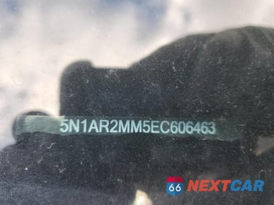 Zdjęcie 13 z 13 samochodu: 2014 NISSAN PATHFINDER S VIN:5N1AR2MM5EC606463 - miniatura