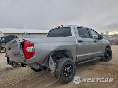Trzecie zdjęcie samochodu z tyłu: 2021 TOYOTA TUNDRA CREWMAX SR5 VIN:5TFDY5F13MX026094 - miniatura