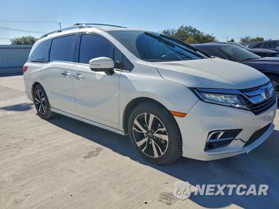 Czwarte zdjęcie samochodu z boku: 2018 HONDA ODYSSEY ELITE VIN:5FNRL6H92JB008737 - miniatura