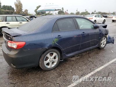 Trzecie zdjęcie samochodu z tyłu: 2012 TOYOTA COROLLA BASE VIN:5YFBU4EE6CP004251 - miniatura