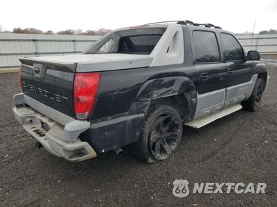 Trzecie zdjęcie samochodu z tyłu: 2002 CHEVROLET AVALANCHE C1500 VIN:3GNEC13T62G138883 - miniatura
