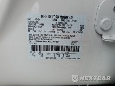 Zdjęcie 13 z 15 samochodu: 2025 FORD EXPLORER ST VIN:1FMWK8GCXSGA88841 - miniatura