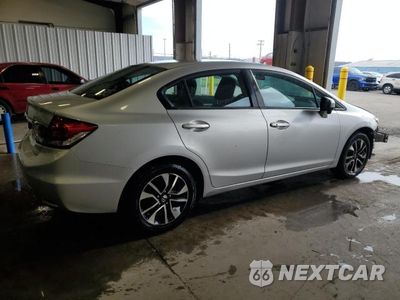Trzecie zdjęcie samochodu z tyłu: 2014 HONDA CIVIC EX VIN:2HGFB2F83EH531114 - miniatura