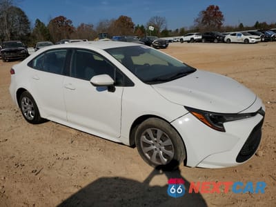 Czwarte zdjęcie samochodu z boku: 2021 TOYOTA COROLLA LE VIN:5YFEPMAE1MP244190 - miniatura
