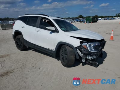 Czwarte zdjęcie samochodu z boku: 2022 GMC TERRAIN SLE VIN:3GKALMEV0NL252451 - miniatura