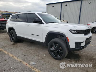 Czwarte zdjęcie samochodu z boku: 2021 JEEP GRAND CHEROKEE L LAREDO VIN:1C4RJJAG3M8191748 - miniatura