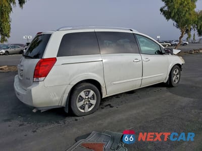 Trzecie zdjęcie samochodu z tyłu: 2009 NISSAN QUEST S VIN:5N1BV28U69N105604 - miniatura