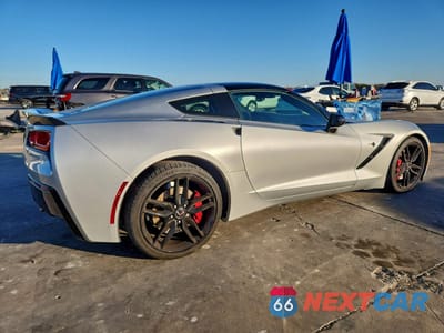 Trzecie zdjęcie samochodu z tyłu: 2014 CHEVROLET CORVETTE STINGRAY Z51 3LT VIN:1G1YM2D70E5125920 - miniatura