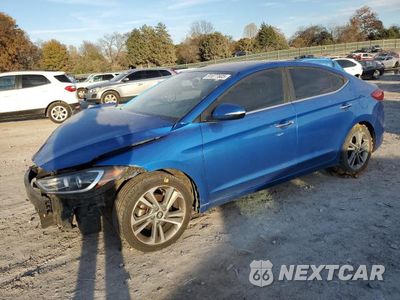 2017 HYUNDAI ELANTRA SE KMHD84LF4HU143499 - główne zdjęcie licytacji z USA - miniatura