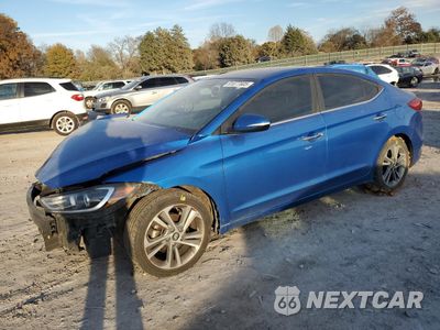 2017 HYUNDAI ELANTRA SE KMHD84LF4HU143499 - główne zdjęcie licytacji z USA - miniatura