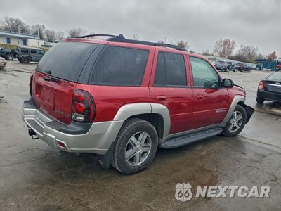 Trzecie zdjęcie samochodu z tyłu: 2004 CHEVROLET TRAILBLAZER LS VIN:1GNDT13S742250462 - miniatura