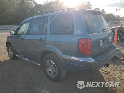 Drugie zdjęcie samochodu z przodu: 2005 HONDA PILOT EXL VIN:2HKYF18745H549896 - miniatura
