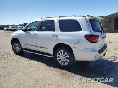 Drugie zdjęcie samochodu z przodu: 2019 TOYOTA SEQUOIA PLATINUM VIN:5TDDY5G14KS171632 - miniatura