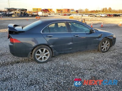 Trzecie zdjęcie samochodu z tyłu: 2004 ACURA TSX VIN:JH4CL96884C023518 - miniatura