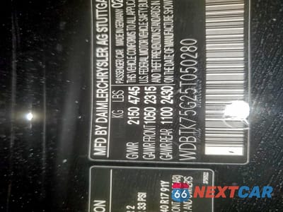 Zdjęcie 13 z 13 samochodu: 2005 MERCEDES-BENZ CLK 500 VIN:WDBTK75G25T050280 - miniatura