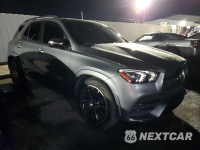 Czwarte zdjęcie samochodu z boku: 2021 MERCEDES-BENZ GLE 350 VIN:4JGFB4JB6MA568065 - miniatura