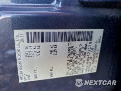 Zdjęcie 12 z 12 samochodu: 2012 NISSAN ALTIMA BASE VIN:1N4AL2AP3CN477179 - miniatura