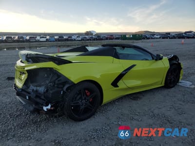 Trzecie zdjęcie samochodu z tyłu: 2024 CHEVROLET CORVETTE STINGRAY 1LT VIN:1G1YA3D44R5102702 - miniatura