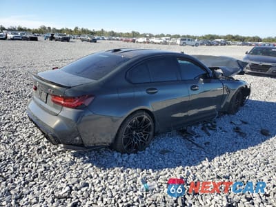 Trzecie zdjęcie samochodu z tyłu: 2025 BMW M3 COMPETITION VIN:WBS33HJ0XSFU38261 - miniatura