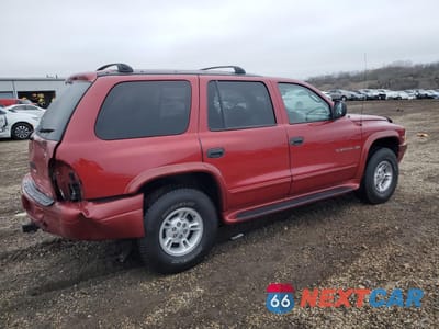Trzecie zdjęcie samochodu z tyłu: 2000 DODGE DURANGO VIN:1B4HS28N8YF158777 - miniatura
