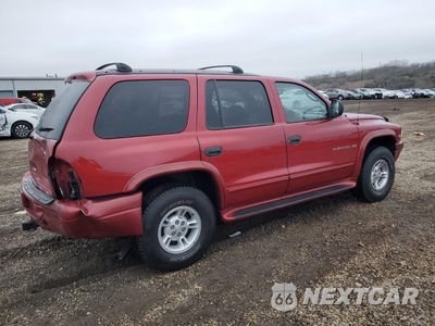 Trzecie zdjęcie samochodu z tyłu: 2000 DODGE DURANGO VIN:1B4HS28N8YF158777 - miniatura