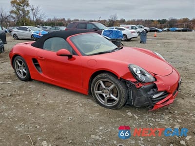 Czwarte zdjęcie samochodu z boku: 2013 PORSCHE BOXSTER VIN:WP0CA2A86DS113486 - miniatura
