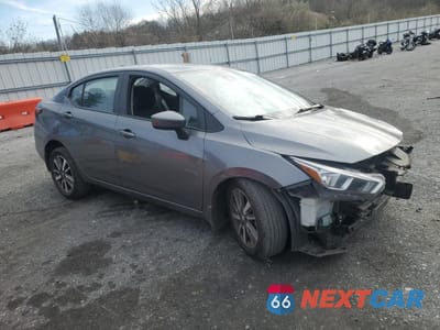 Czwarte zdjęcie samochodu z boku: 2022 NISSAN VERSA SV VIN:3N1CN8EV6NL850651 - miniatura