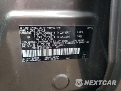 Zdjęcie 14 z 16 samochodu: 2015 TOYOTA RAV4 LE VIN:JTMBFREV3FD153845 - miniatura
