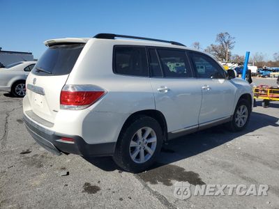 Trzecie zdjęcie samochodu z tyłu: 2011 TOYOTA HIGHLANDER BASE VIN:5TDBK3EH6BS066958 - miniatura