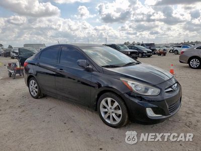 Czwarte zdjęcie samochodu z boku: 2013 HYUNDAI ACCENT GLS VIN:KMHCU4AEXDU493702 - miniatura