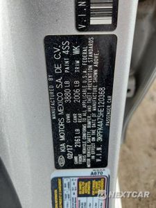Zdjęcie 12 z 12 samochodu: 2017 KIA FORTE LX VIN:3KPFK4A75HE120368 - miniatura