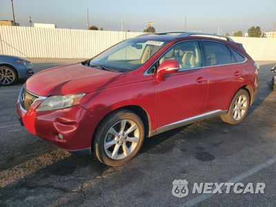 2010 LEXUS RX 350 2T2ZK1BA4AC012815 - główne zdjęcie licytacji z USA - miniatura