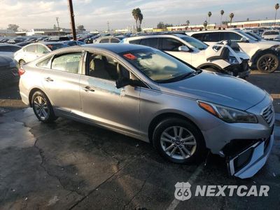 Czwarte zdjęcie samochodu z boku: 2016 HYUNDAI SONATA BASE VIN:5NPE24AF9GH395366 - miniatura