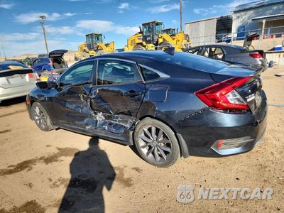 Drugie zdjęcie samochodu z przodu: 2019 HONDA CIVIC EXL VIN:19XFC1F7ZKE017197 - miniatura