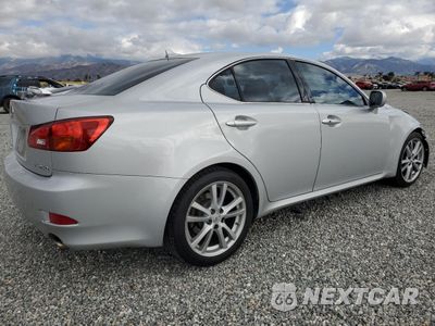 Trzecie zdjęcie samochodu z tyłu: 2007 LEXUS IS 250 VIN:JTHBK262572033127 - miniatura