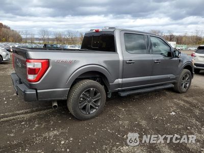 Trzecie zdjęcie samochodu z tyłu: 2022 FORD F150 SUPERCREW VIN:1FTFW1ED4NFA38684 - miniatura