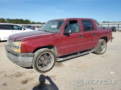 2004 CHEVROLET AVALANCHE C1500 3GNEC12TX4G324382 - główne zdjęcie licytacji z USA - miniatura