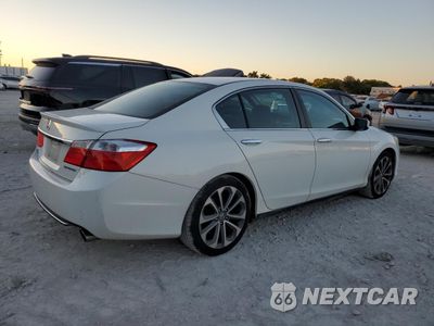 Trzecie zdjęcie samochodu z tyłu: 2014 HONDA ACCORD SPORT VIN:1HGCR2F58EA112629 - miniatura